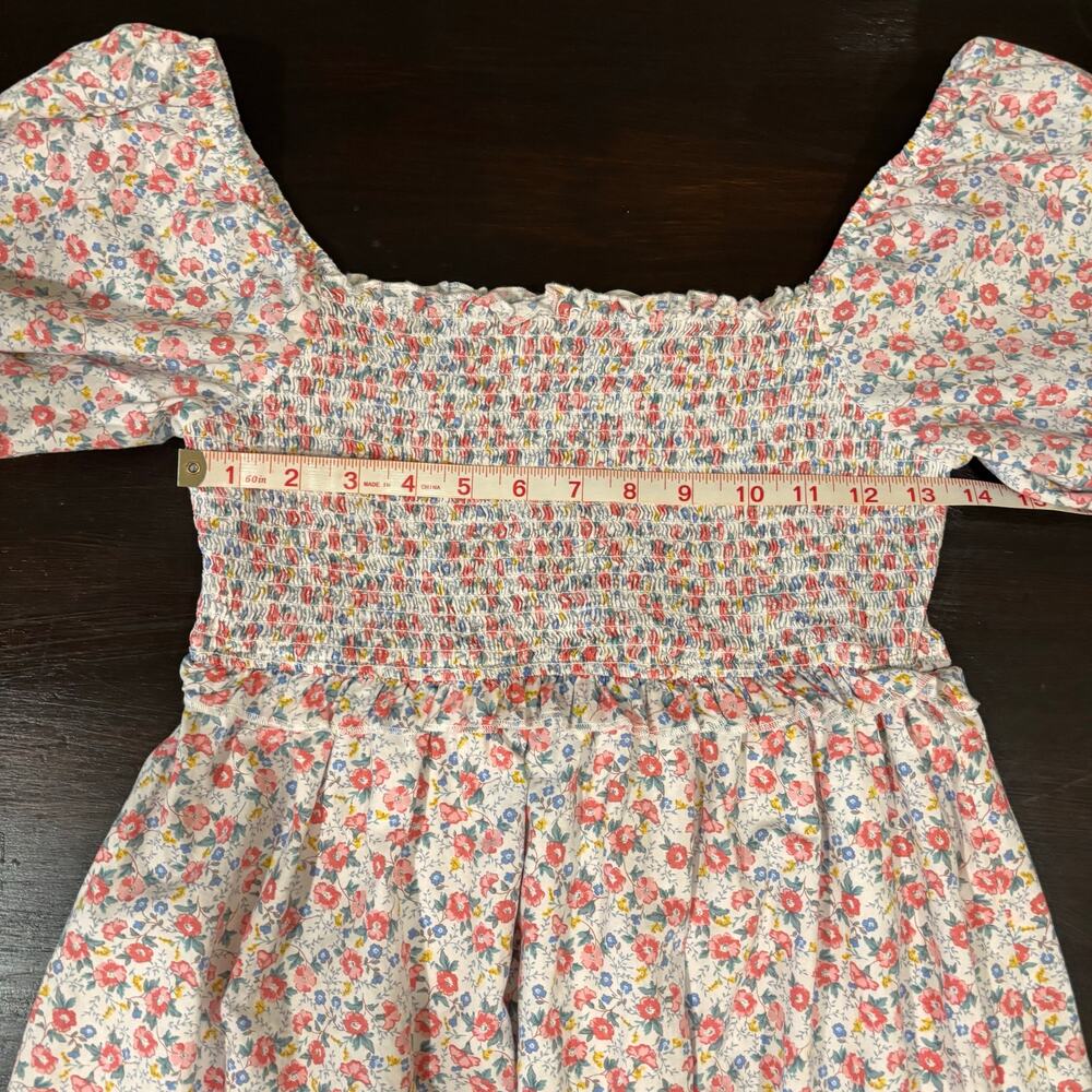 Altar’d State Jocelyn Floral Puff Sleeve Mini Dress size M - Picture 4 of 8